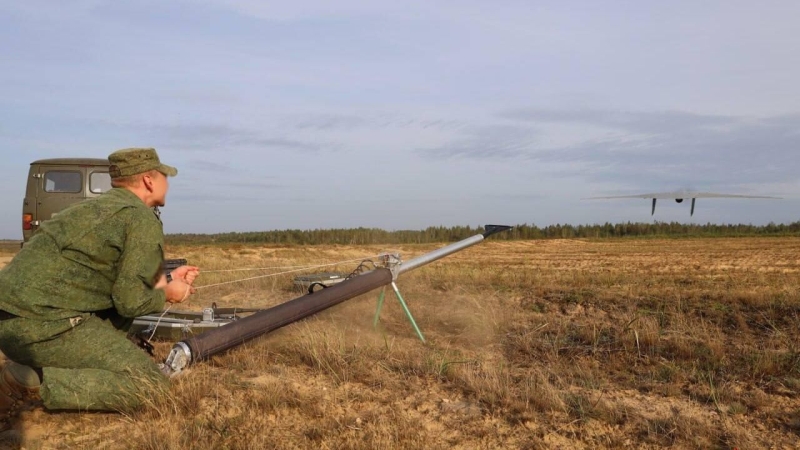 Белорусские военные отработали действия в условиях применения БПЛА