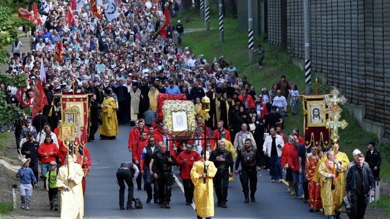 Елисаветинский крестный ход прошел в Подмосковье