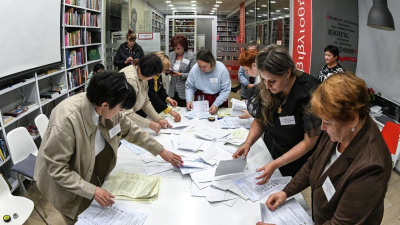 ЕР лидирует на выборах в заксобрание Калужской области