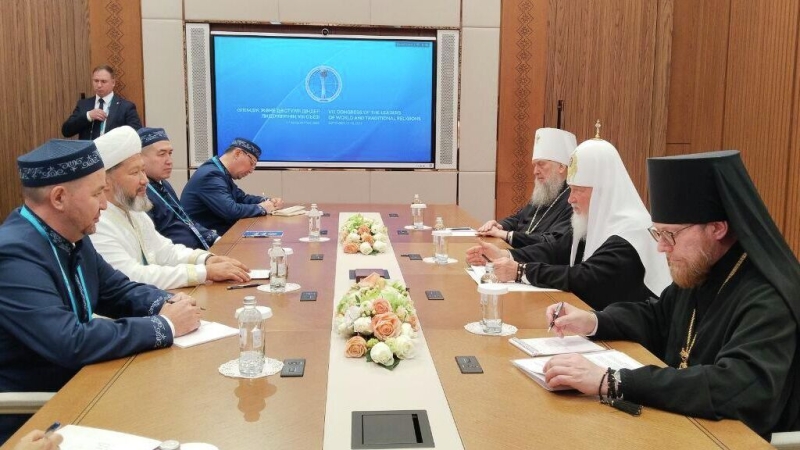 Глава РПЦ рассказал об отношениях мусульман и православных в Казахстане