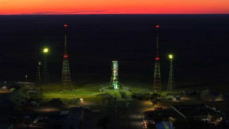 Грузовик "Прогресс МС-32" вышел на орбиту после старта с Байконура