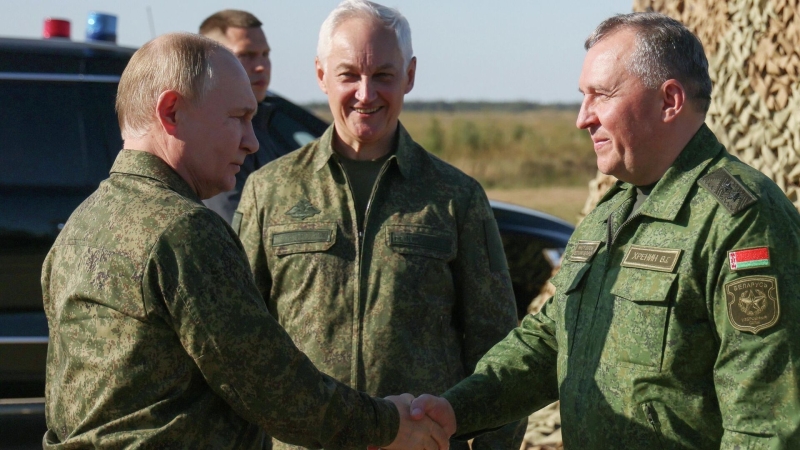 Хренин и Белоусов обсудили безопасность Союзного государства