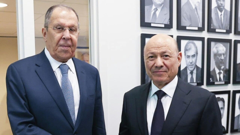 Лавров встретился с главой руководящего президентского совета Йемена