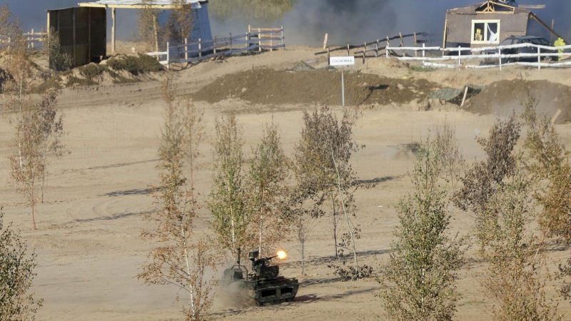 На учениях "Запад-2025" применили роботизированные комплексы