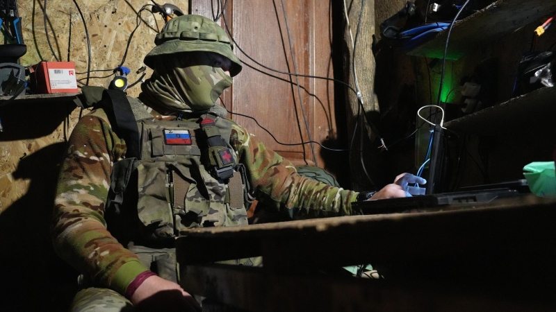 Оператор FPV-дрона в Сумской области повторил трюк Люка Скайуокера