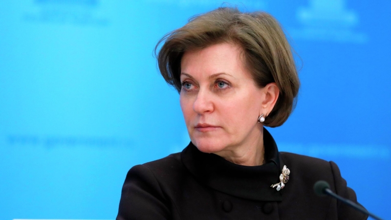 Попова рассказала Путину о реализации проекта "Санитарный щит"