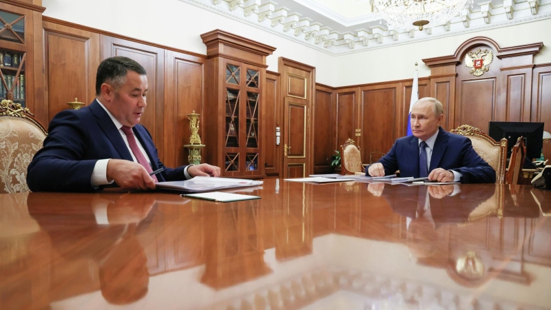 Путин подписал указ о прекращении полномочий тверского губернатора