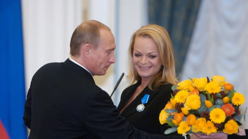 Путин поздравил Долину с юбилеем