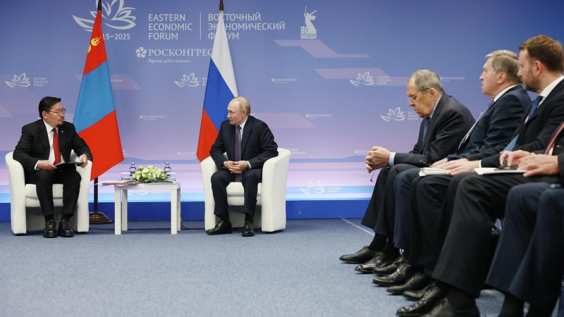 Путин вспомнил о теплом приеме российской делегации в Монголии