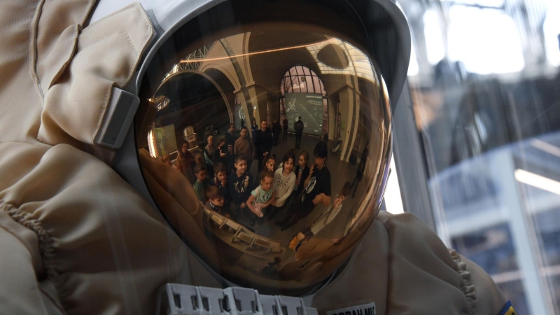 Ракета с новым скафандром "Орлан-МКС" стартует с Байконура