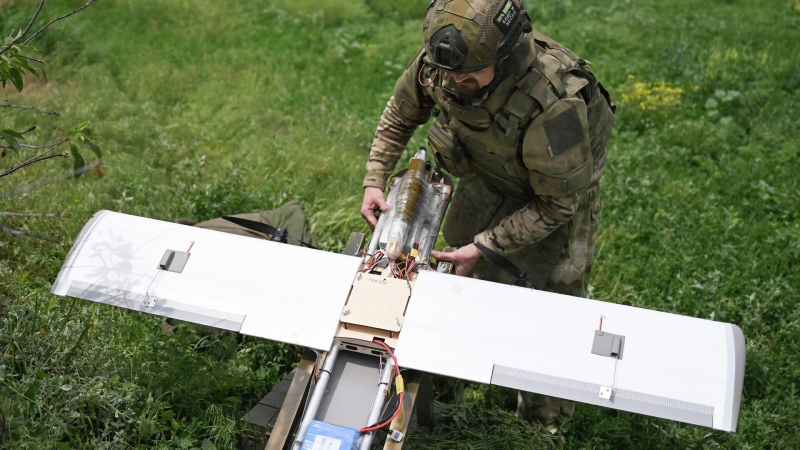 Российские военные уничтожили бронемашину ВСУ в районе Северска