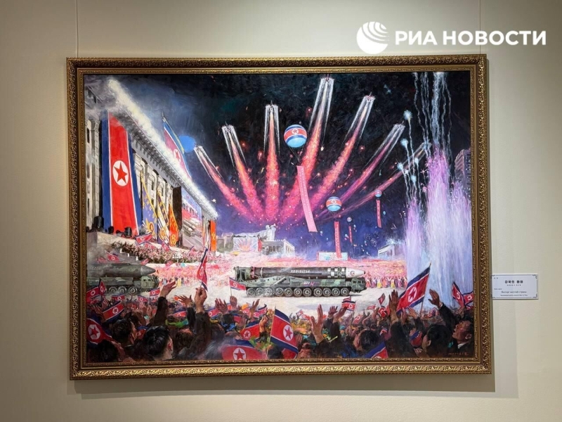 Шойгу принял участие в открытии выставки искусств КНДР в Москве