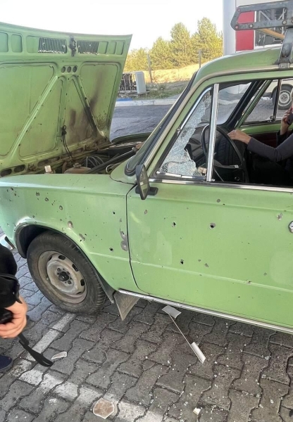 Украинский дрон атаковал АЗС в Энергодаре