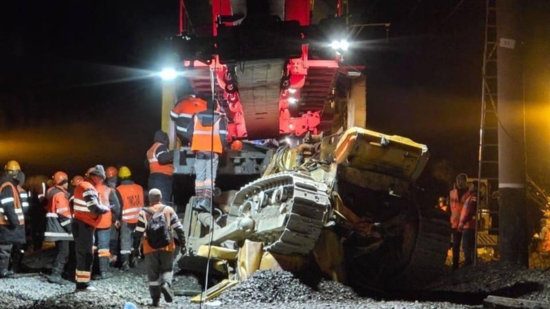 В Амурской области после аварии на железной дороге ввели режим ЧС