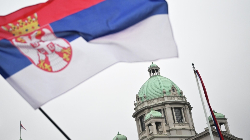 В Белграде проходит акция в память о погибших в Нови-Саде