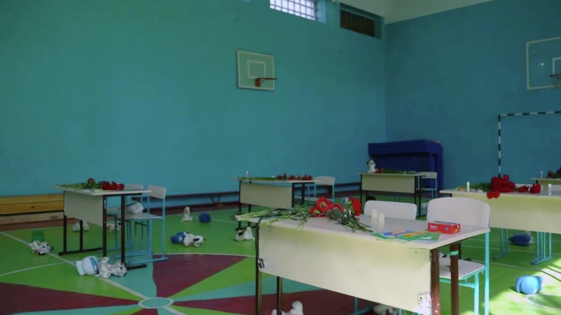 В Донецке сделали инсталляцию в память о детях, погибших в Беслане
