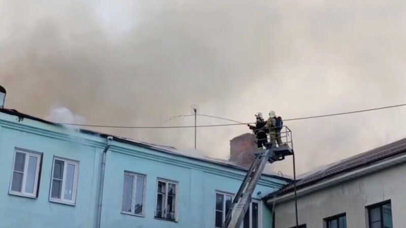 В Иваново локализовали пожар в многоквартирном доме