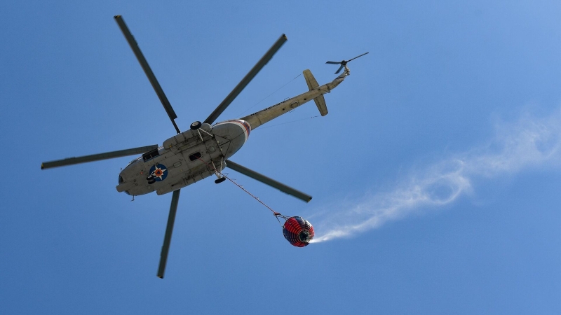 В Крыму ликвидировали лесной пожар возле поселка Орджоникидзе