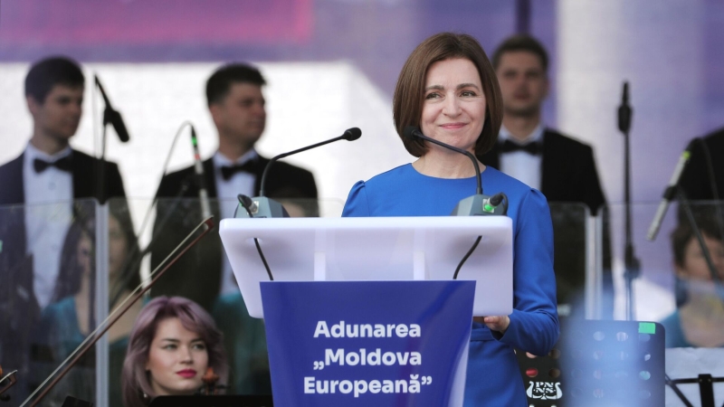 В Молдавии обвинили Санду в создании военного плацдарма