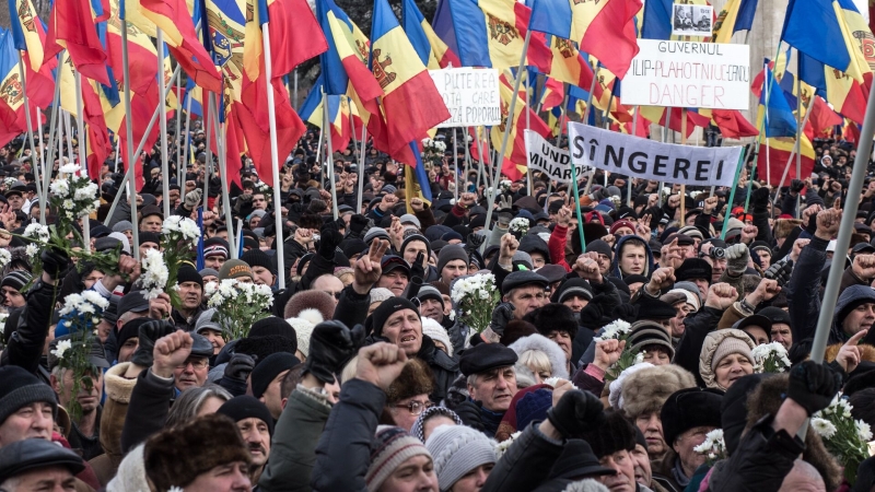 В Молдавии протесты будут продолжаться, заявила Таубер