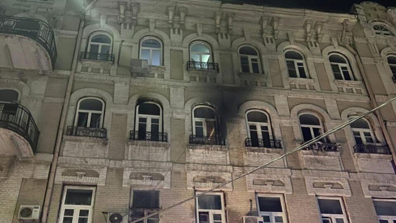 В Ростове-на-Дону вспыхнул пожар в доходном доме Янкеля Эсса