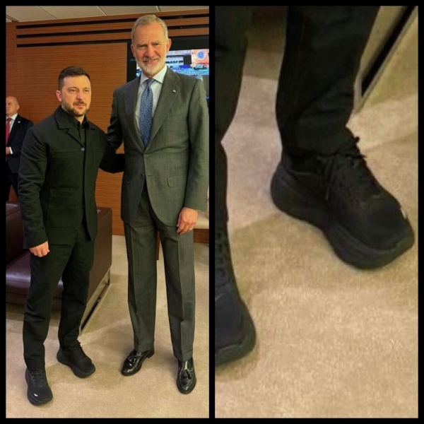 Журналист высмеял обувь Зеленского на Генассамблее ООН