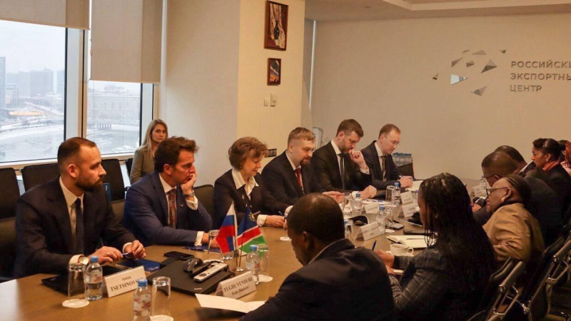 Глава РЭЦ обсудила перспективы двустороннего сотрудничества с Намибией