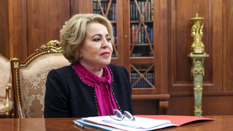 Матвиенко поздравила сотрудников СМИ с Днем печати