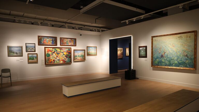 Павел Табаков озвучил аудиогид к выставке саратовских художников