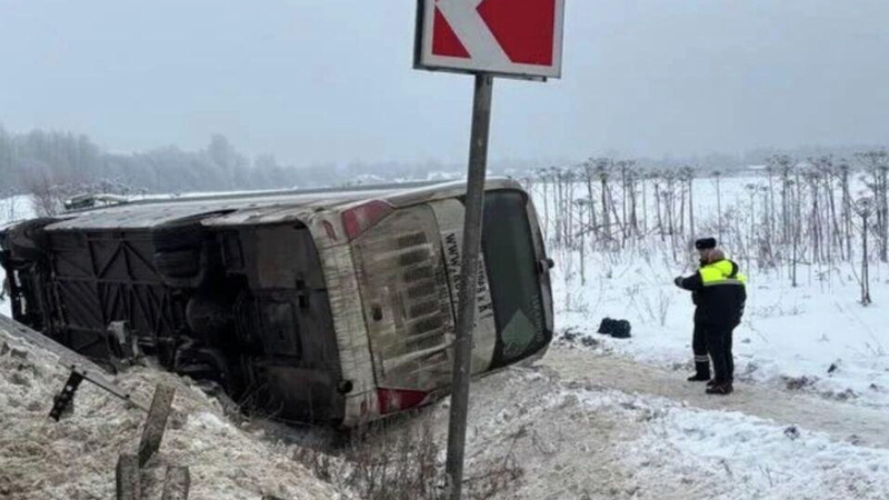 Появились новые подробности ДТП с автобусом в Ленинградской области