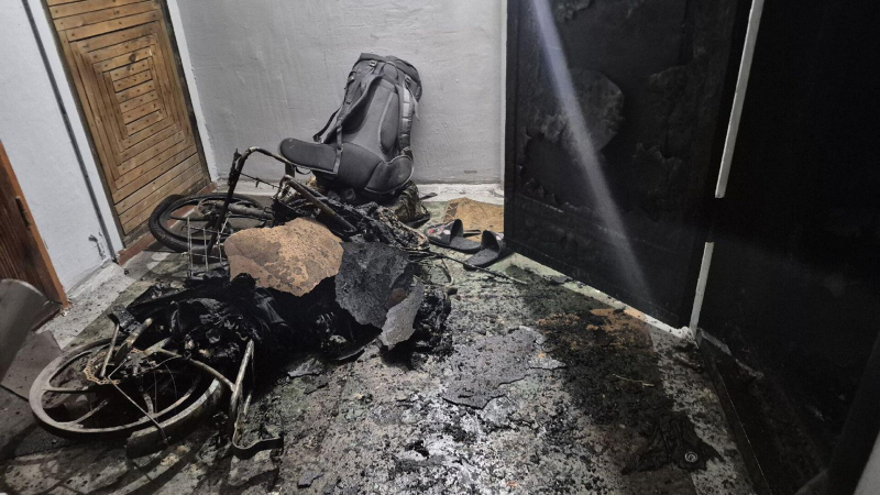 При пожаре в квартире в Чите погиб человек