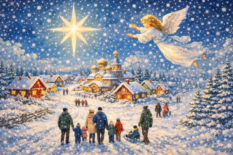 Родом из детства: в России празднуют Рождество