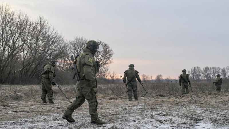 Российские военные ломают стереотип "сапер ошибается один раз"