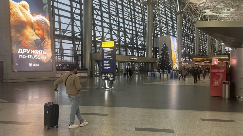 Самолет, вероятно, с Уиткоффом, вылетел из "Внуково"