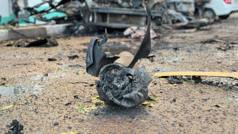 В Белгородской области дрон ВСУ атаковал автобус, ранив пять мирных жителей