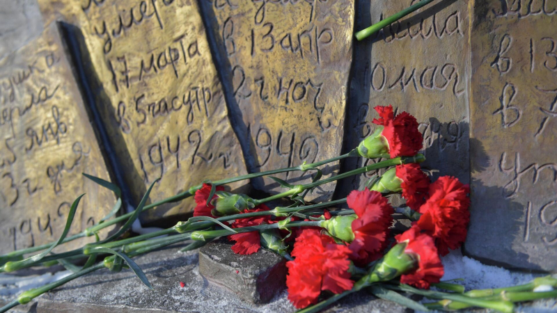В ДНР провели акцию, посвященную снятию блокады Ленинграда