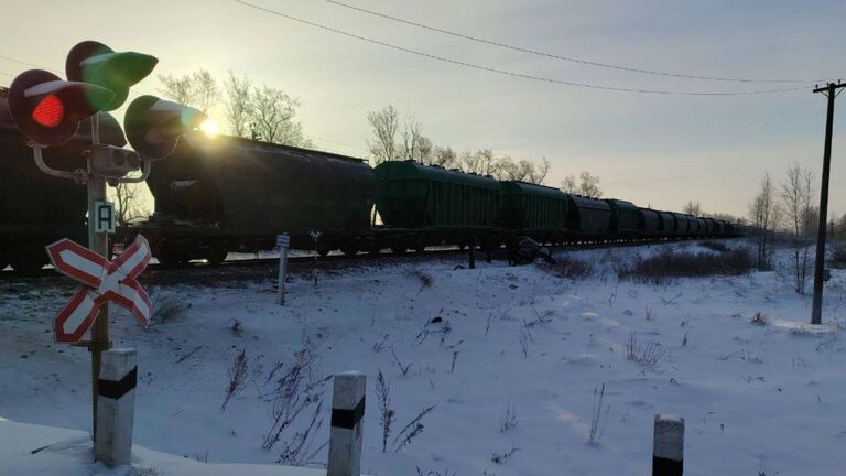 В ДТП с поездом в Псковской области погибли четыре человека