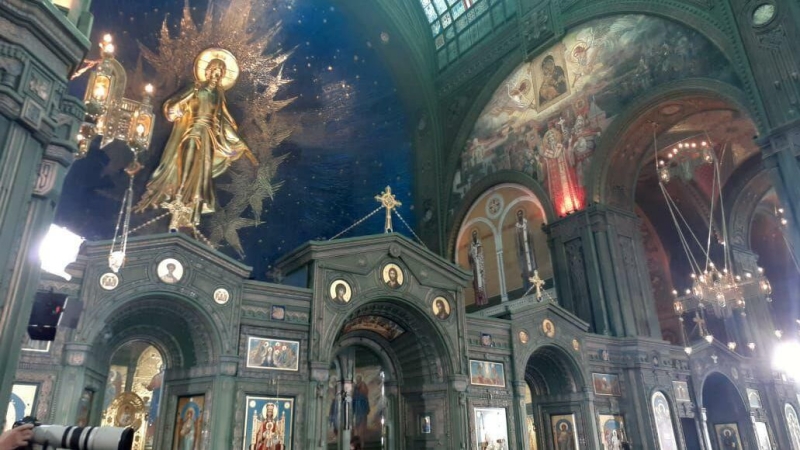 В Главном храме ВС России в Кубинке прошло праздничное богослужение