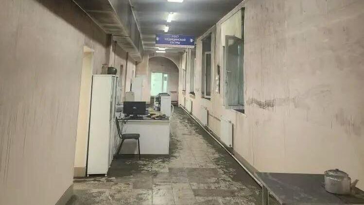 В Карелии при пожаре в больнице погиб мужчина