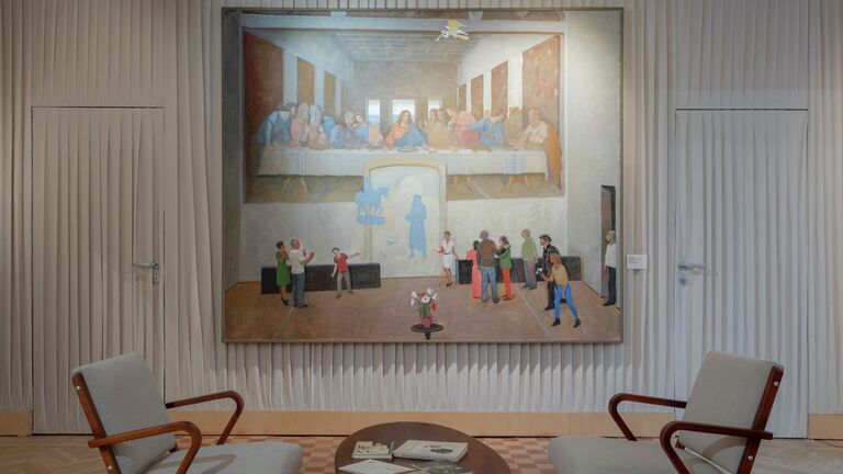 В Музее Масловки открылась выставка о путешествиях художников за границу