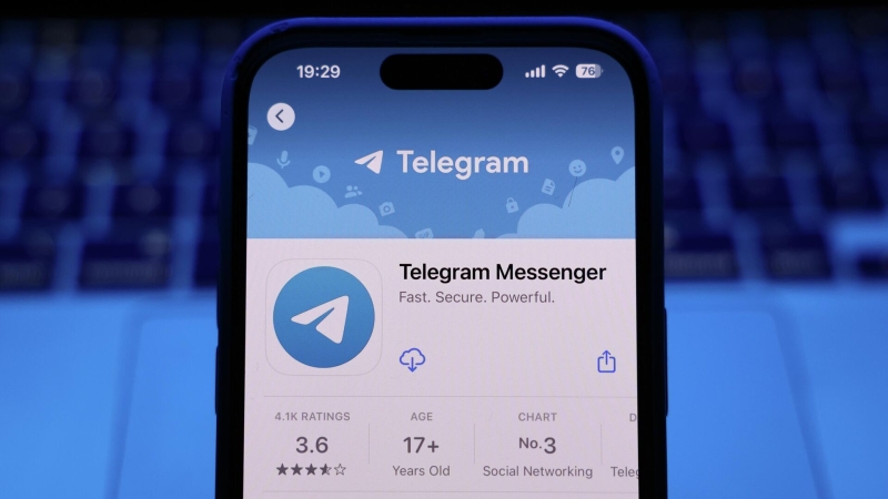 В МВД показали пример мошеннического Telegram-бота