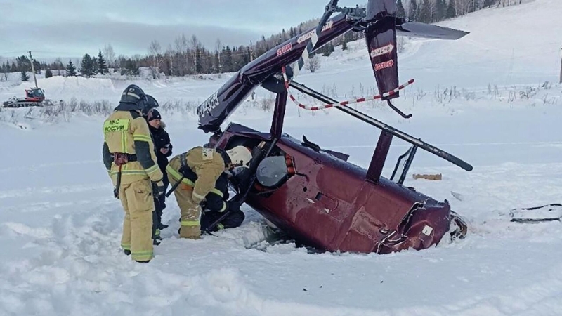 В Пермском крае закрыли комплекс базы отдыха, где упал вертолет