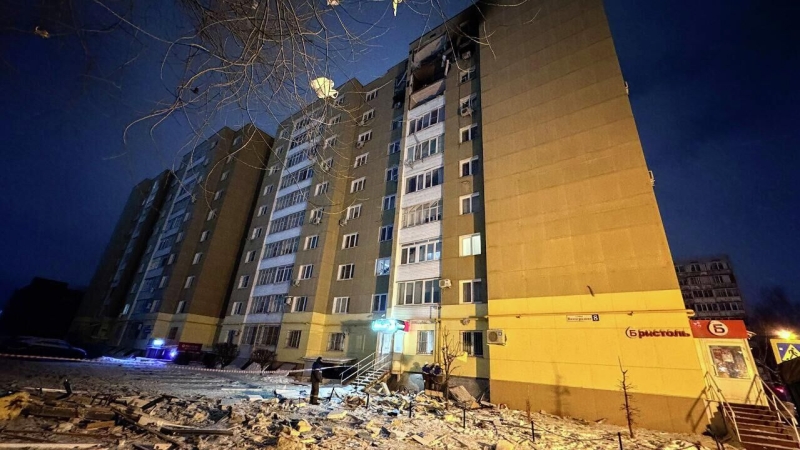 В Твери обследуют поврежденные в результате ЧП с БПЛА квартиры