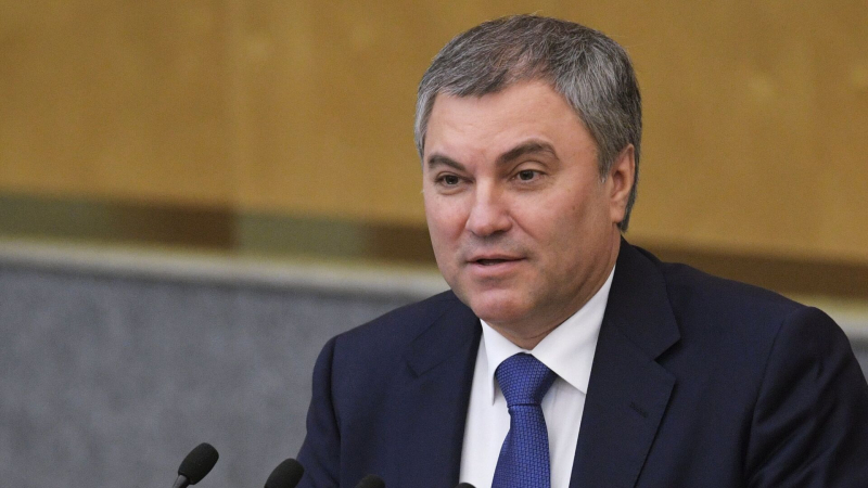 Володин поздравил российских студентов с Татьяниным днем