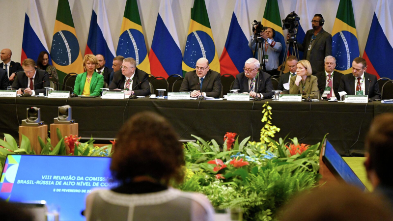 Мишустин назвал Россию одним из основных торговых партнеров Бразилии