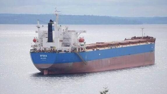 Направлявшийся в Данию сухогруз сел на мель в Финском заливе