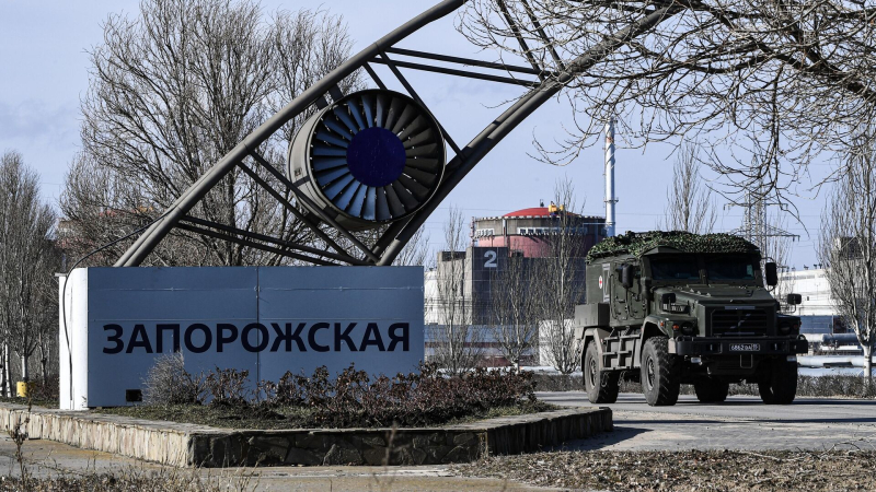 При атаке ВСУ на Энергодар поврежден трубопровод теплотрассы