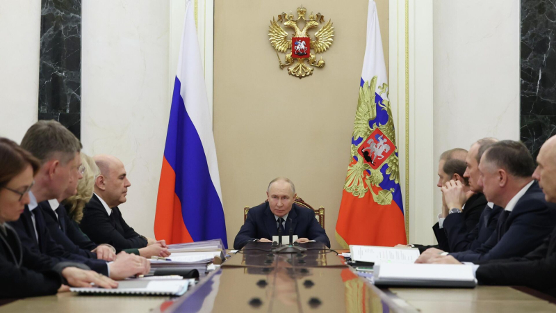 Путин ждет значимые результаты структурных изменений в российской экономике
