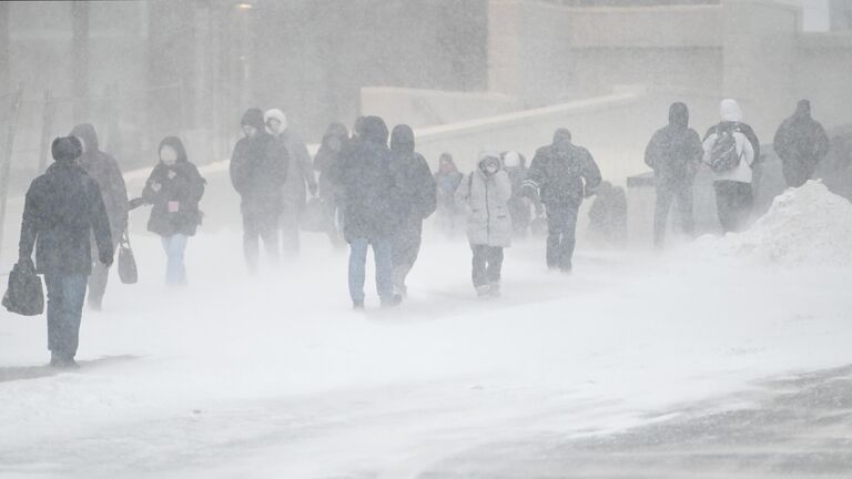 "Роскосмос" показал фото циклона над Москвой