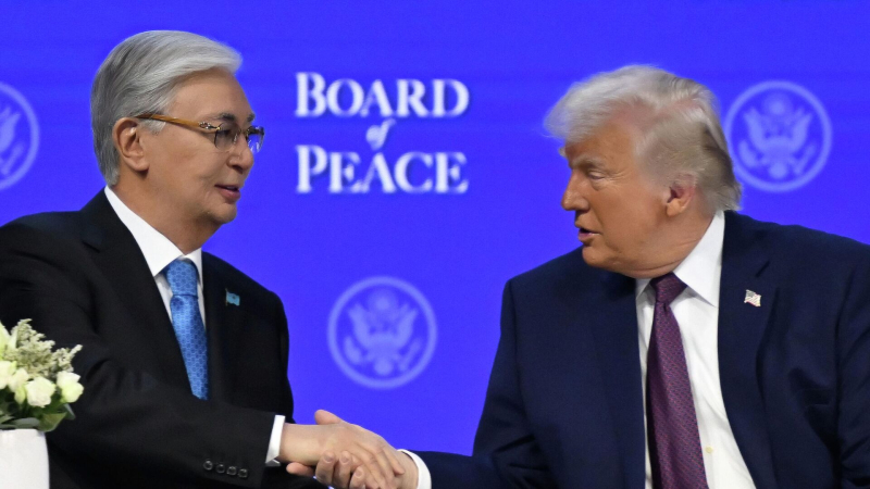 Токаев предложил учредить премию имени Трампа